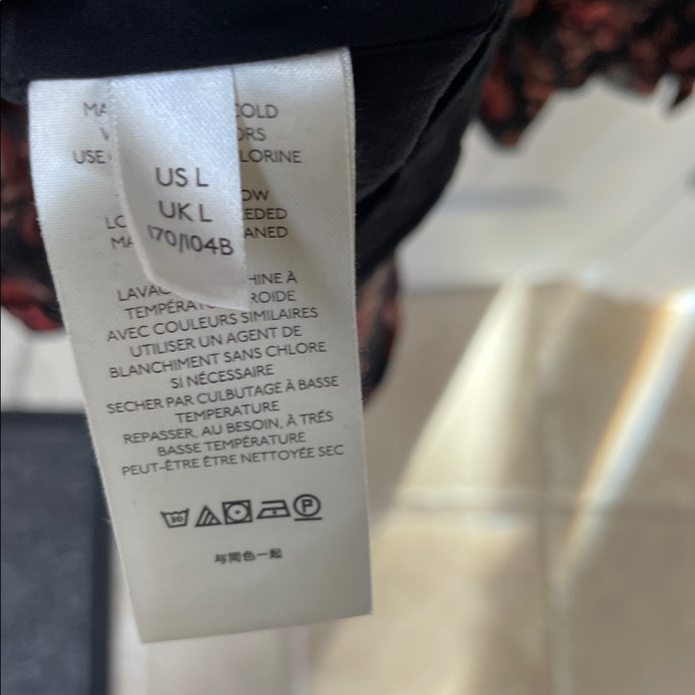 Free People Black and Orange Floral Button-Up Dress - Picture 8 of 10